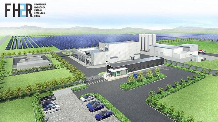 図) 福島水素エネルギー研究フィールド完成イメージ