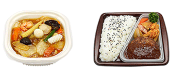 写真)チルド弁当の一例