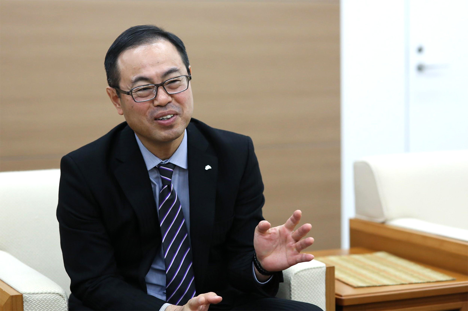 写真)中部電力事業創造本部の樋口一成部長