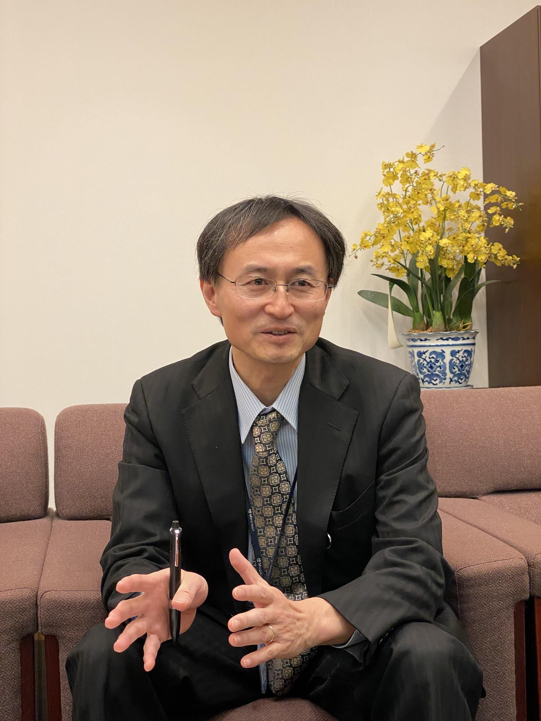 写真)池辺靖氏