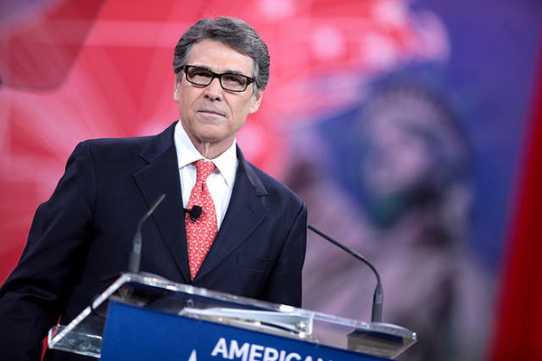 写真2:リック・ペリー・エネルギー省長官