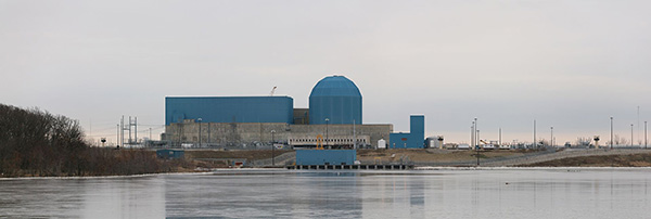 写真4:クリントン原子力発電所