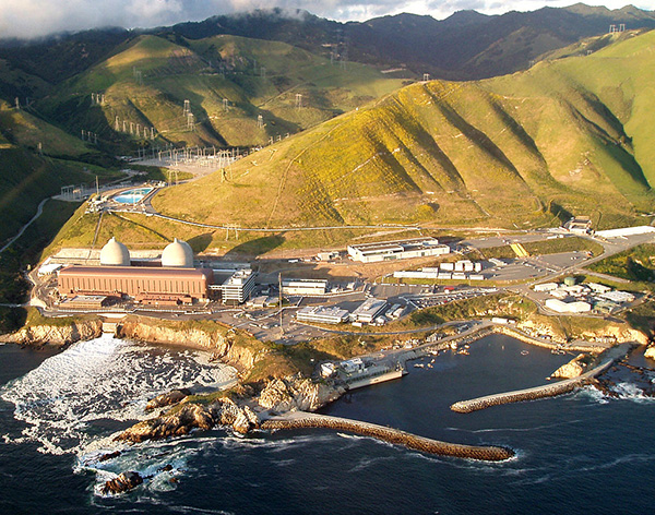 写真6:ディアブロキャニオン原子力発電所