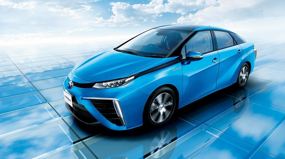 写真)燃料電池車トヨタ「MIRAI」