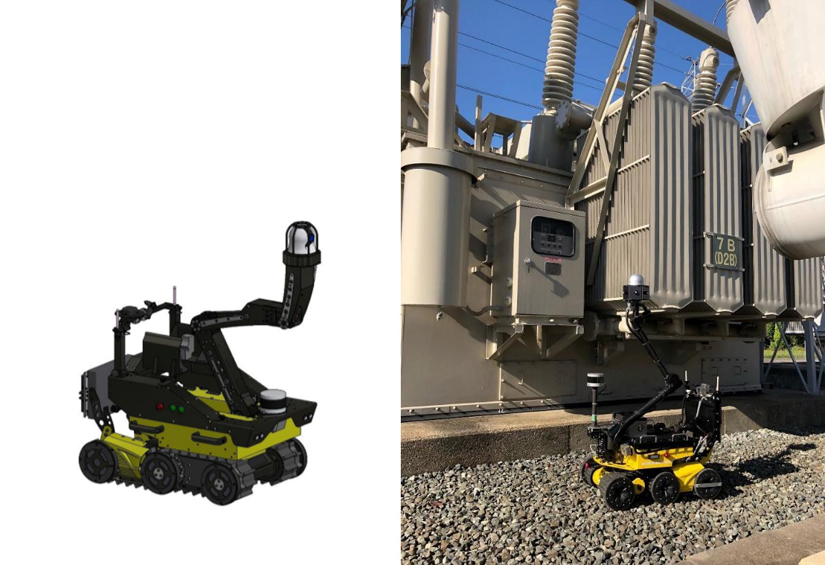 写真)巡視ロボット