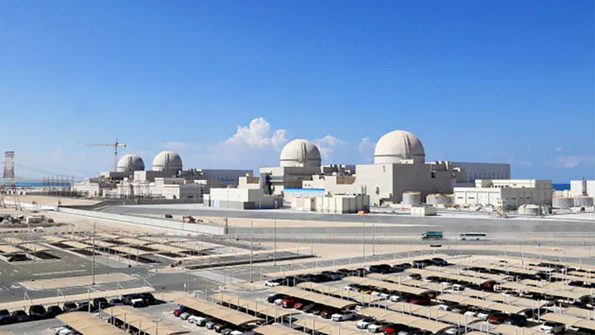写真)UAEバラカ原子力発電所