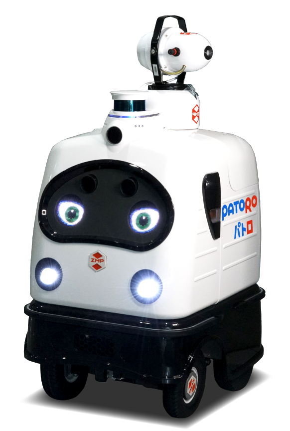 写真)無人警備&消毒ロボットPATORO