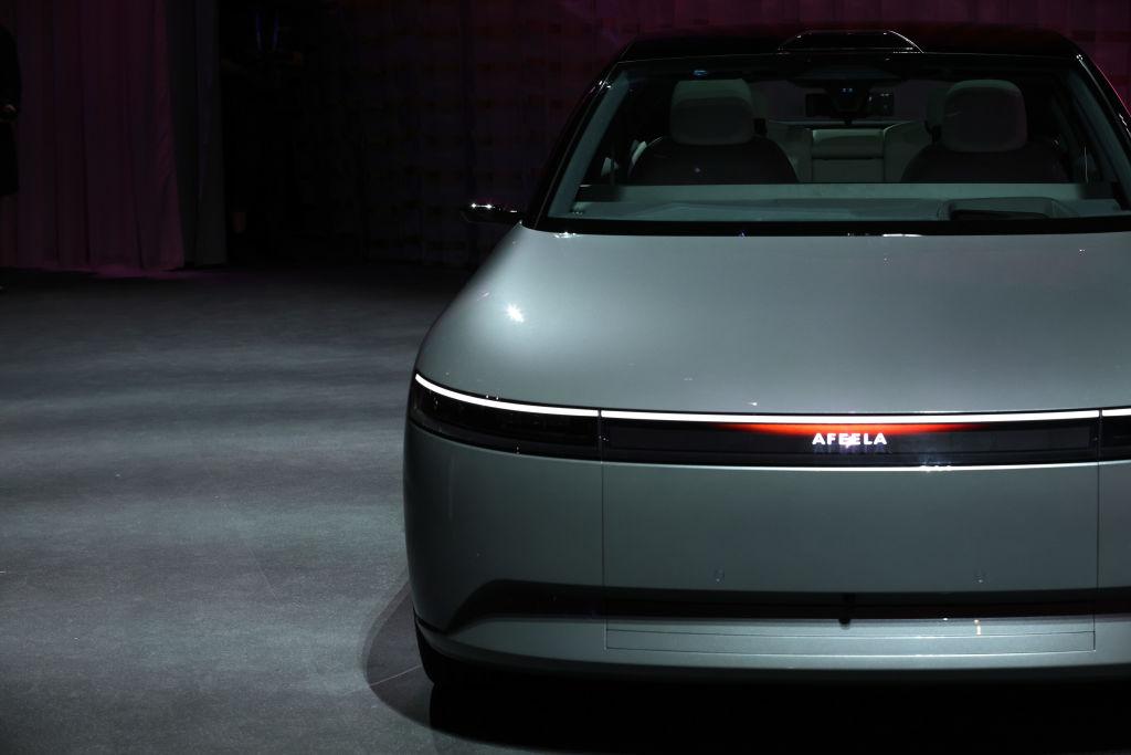 写真)AFEELA 2023年1月4日 CES® 2023 にて 米・ラスベガス
