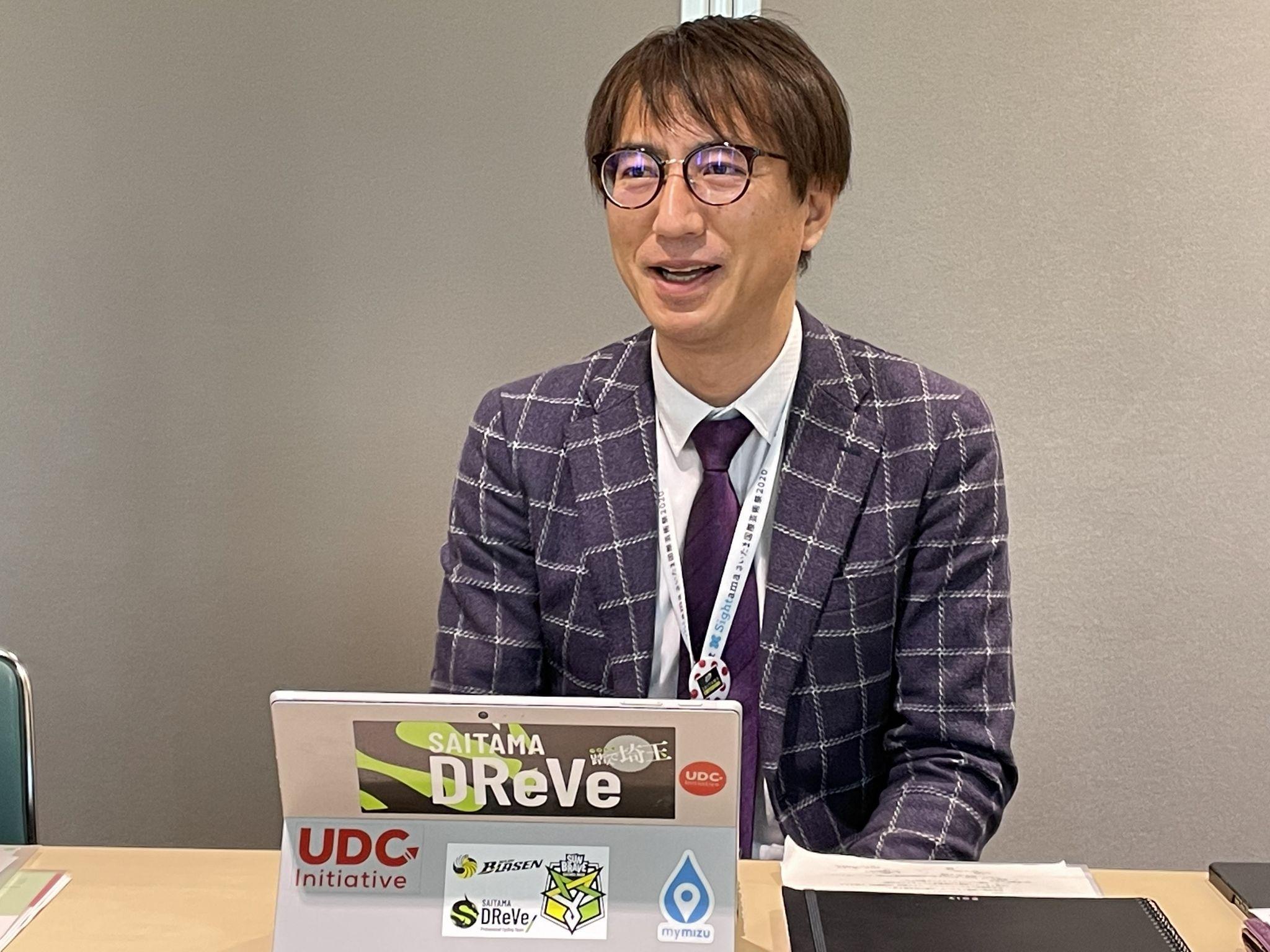 写真)さいたま市 都市戦略本部 未来都市推進部 環境未来都市推進担当 副参事 有山信之氏