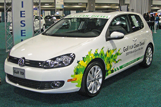 写真3:VW Golf TDI クリーンディーゼル2010年ワシントン自動車ショー