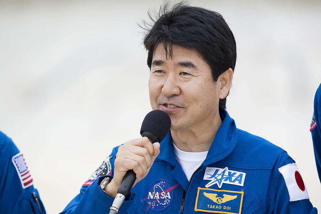 写真)土井隆雄元宇宙飛行士