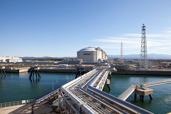 写真2:INPEX直江津LNG基地