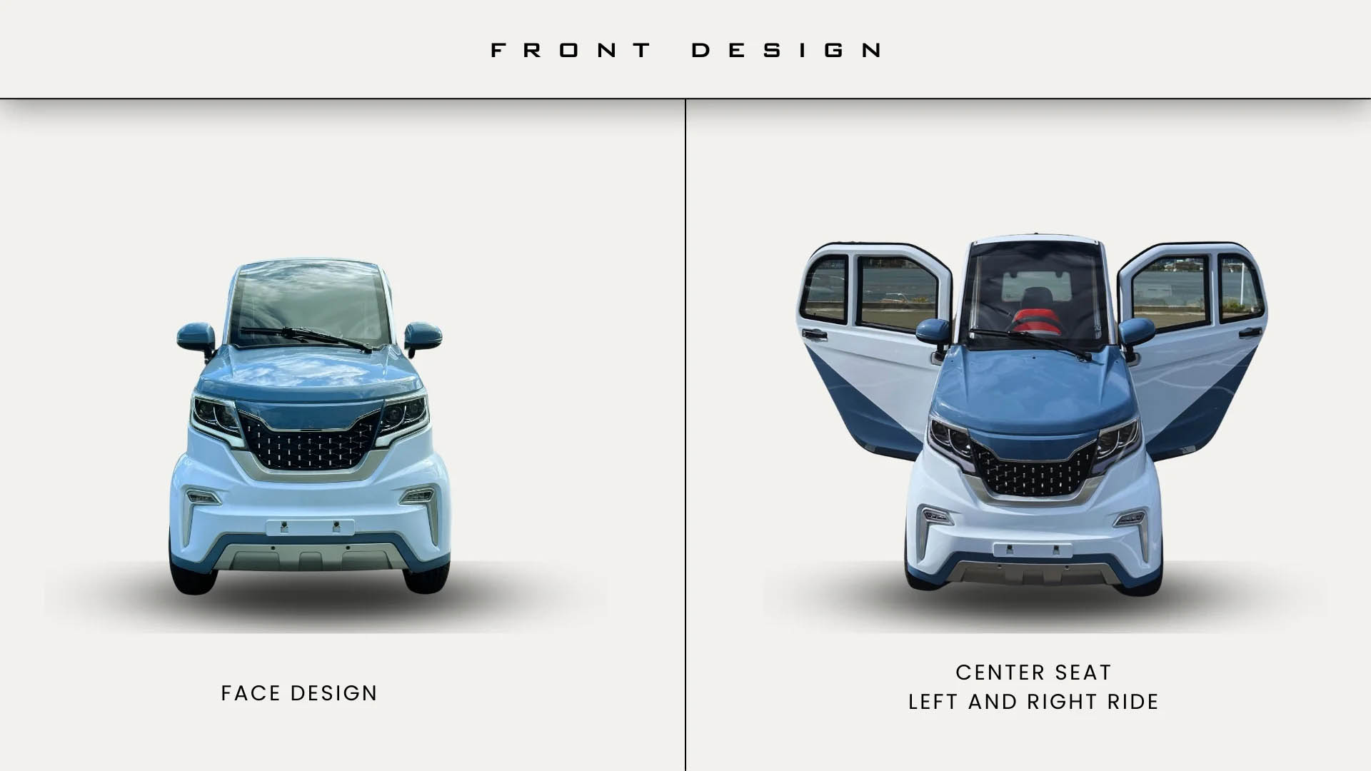 写真)「EV-eCo」のフロント