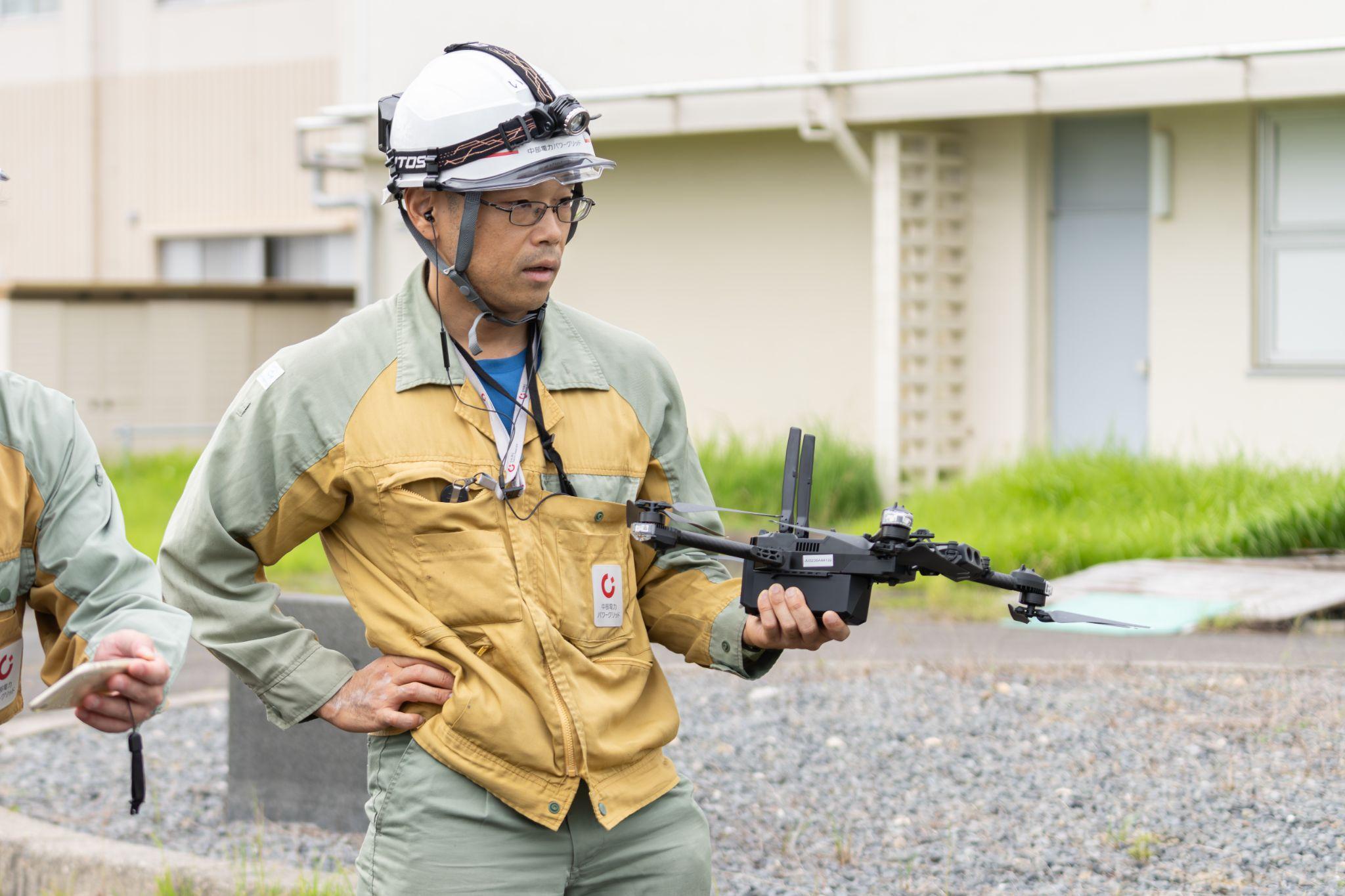 写真)中部電力パワーグリッド株式会社エンジニアリングセンター技術開発グループ スタッフ副長 池田哲也氏