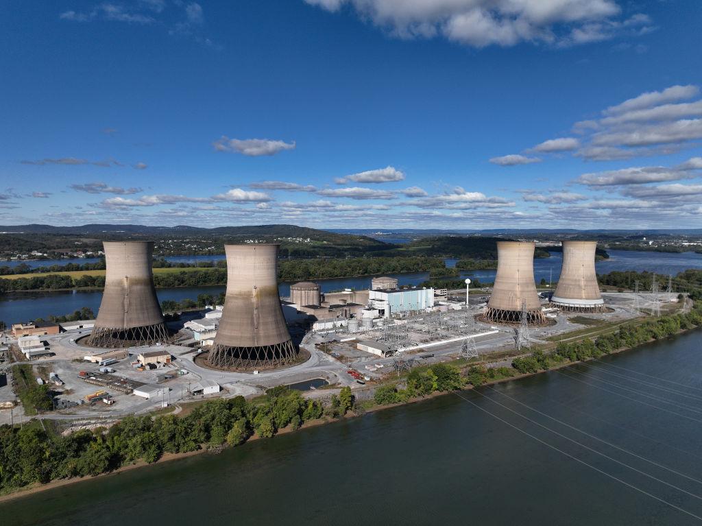 写真)スリーマイル島原子力発電所