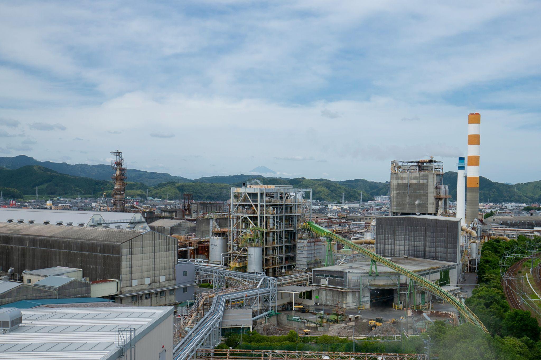 写真)新東海製紙島田工場 外観写真