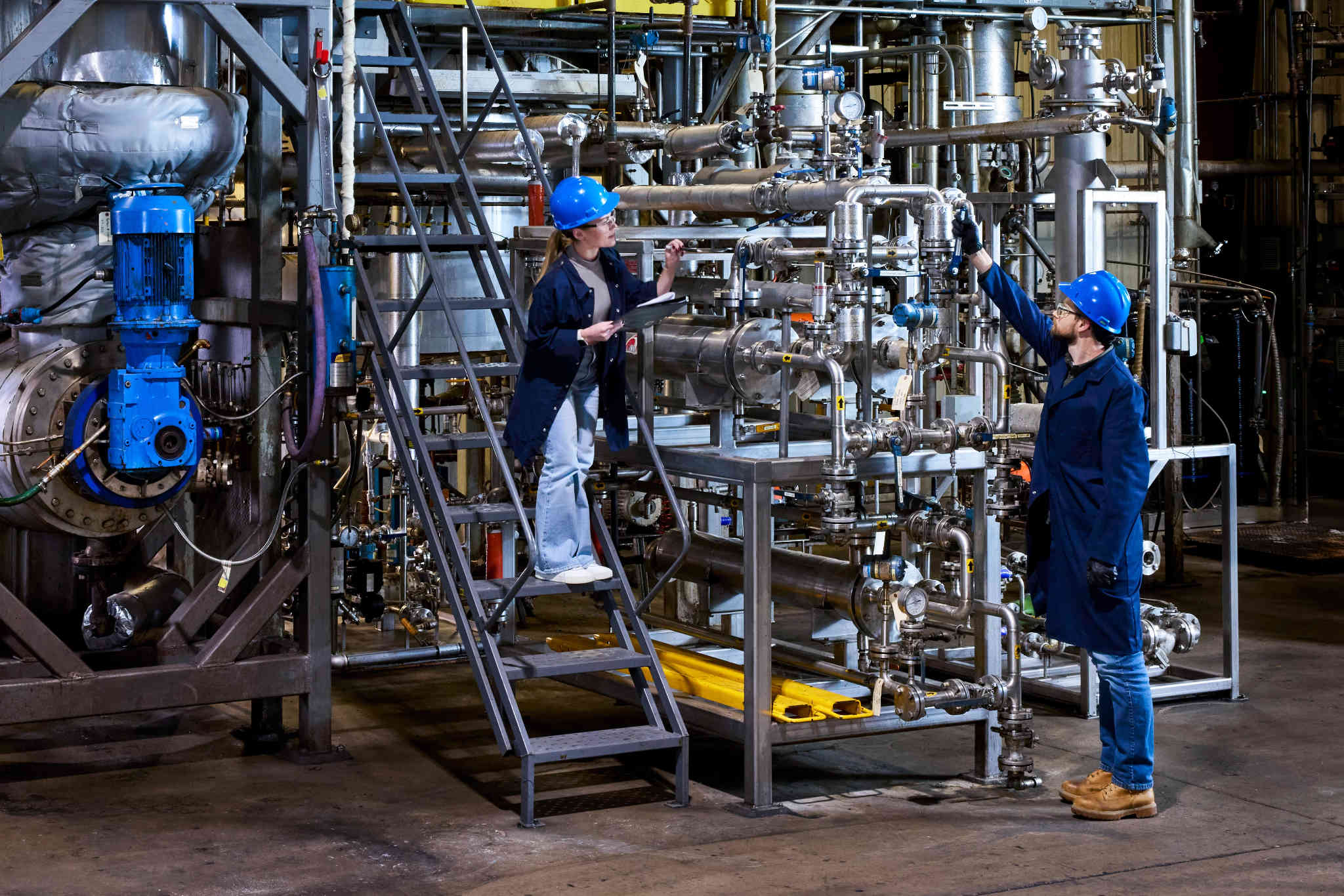 写真）Savorの油脂製造施設