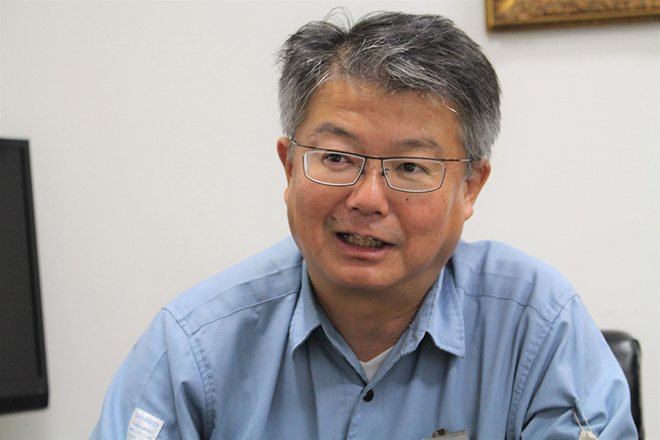 写真)昭和電工株式会社 栗山常吉氏