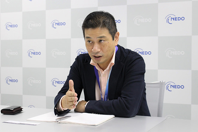 写真)燃料電池・水素グループ 大平英二氏
