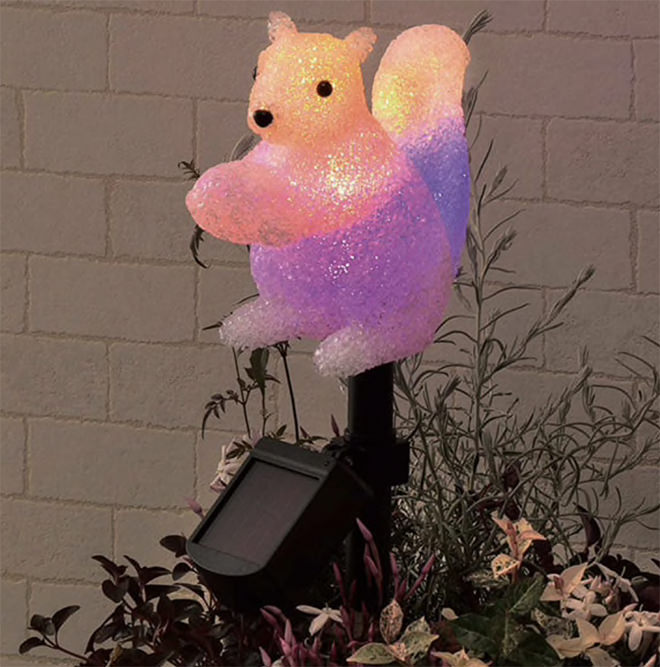写真)ソーラーLEDライト(スティックリス)