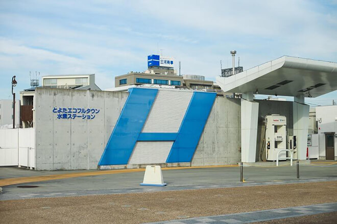 写真)とよたエコフルタウン水素ステーション
